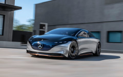 Desktop image. Mercedes-Benz Vision EQS 2019. ID:120308