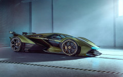 Desktop wallpaper. Lamborghini Lambo V12 Vision Gran Turismo 2019. ID:123680