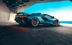 Desktop image. Lamborghini Sian Roadster 2020. ID: 131163