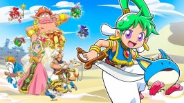 Desktop wallpaper. Wonder Boy: Asha in Monster World. ID:137432