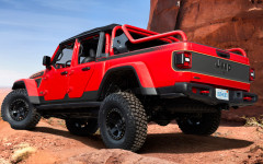 Desktop wallpaper. Jeep Red Bare Gladiator Rubicon 2021. ID:138956