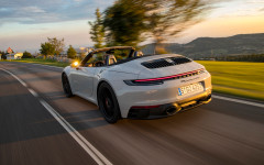 Desktop wallpaper. Porsche 911 Carrera 4 GTS Cabriolet 2022. ID:143411