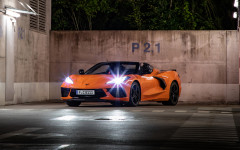 Desktop wallpaper. Chevrolet Corvette Stingray Convertible EU Version 2021. ID:143812